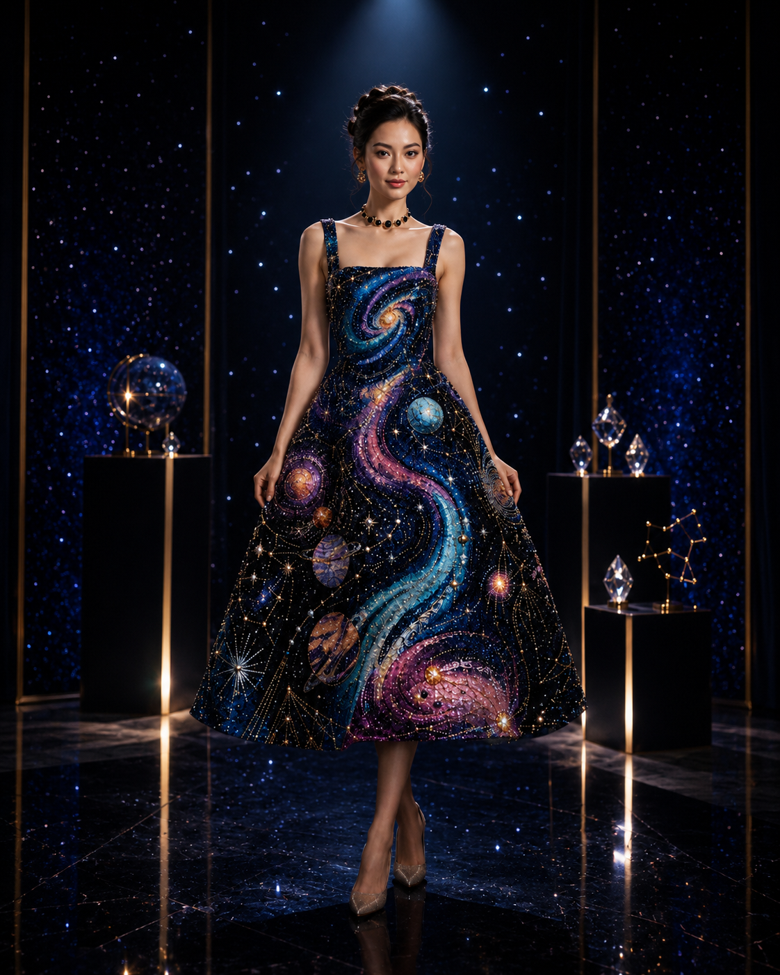 ATR Haute Couture presents  CELESTIAL REVERIE  Where Stars Become Couture