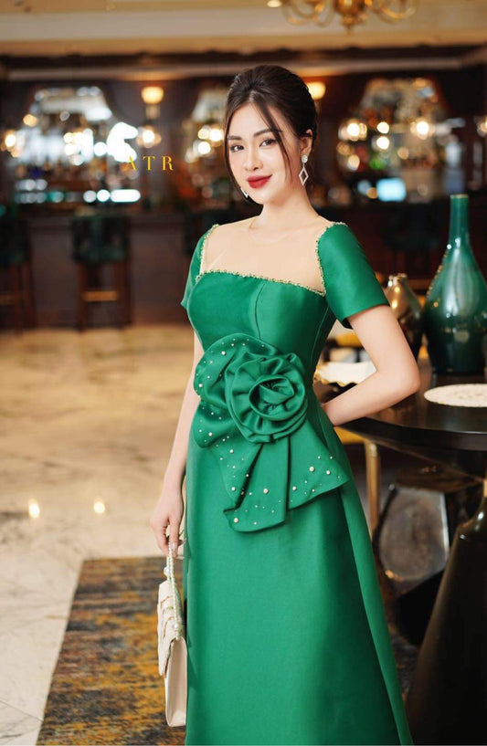 Miranda Ova Dress - Váy Thiết Kế Cao Cấp ATR